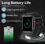 L81 Outdoor Sports Square Answer Call Big Battery Fitness Tracker Waterproof Smartwatch