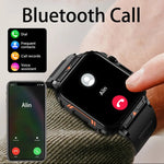 L81 Outdoor Sports Square Answer Call Big Battery Fitness Tracker Waterproof Smartwatch