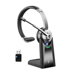 Single-ear Base-mounted Over-ear Wireless Noise-canceling Communication Headset