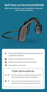 Bone Conduction Wireless Earphones