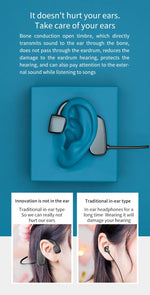Bone Conduction Wireless Earphones
