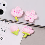 Cream Glue Flower Phone Case Resin Jewelry Accessories