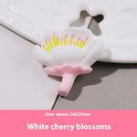 Cream Glue Flower Phone Case Resin Jewelry Accessories